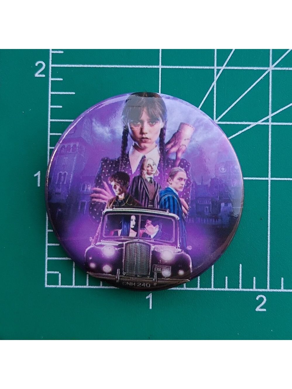 2/$10 Wednesday Button Pin Style 3